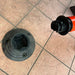 flexible rebound bollard knock down type