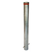 galvanised in ground bollard 165mm x 1600mm