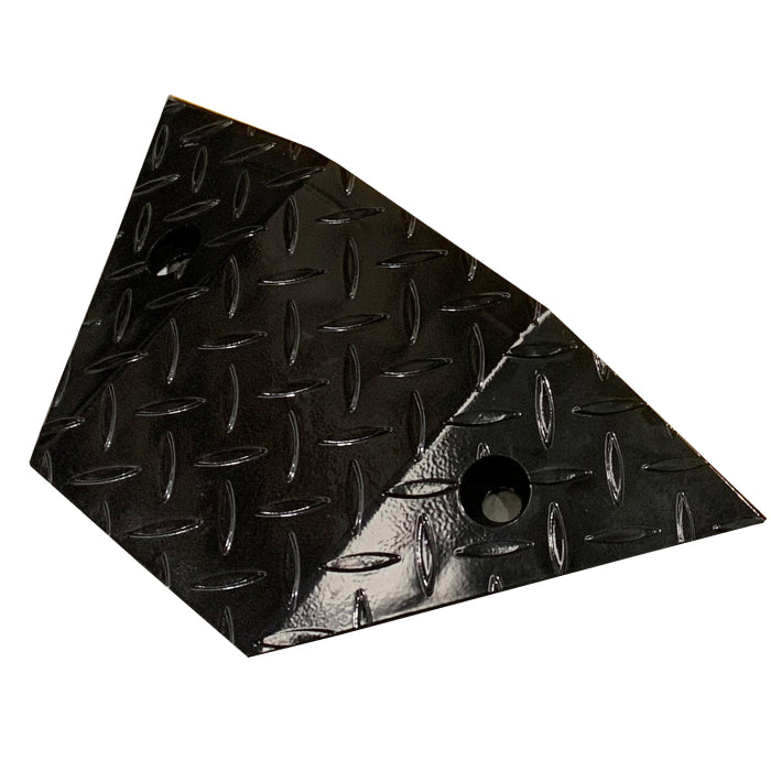 heavy duty steel speed hump 5mm gauge end
