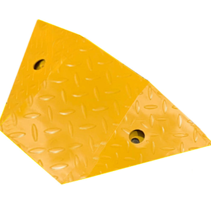 heavy duty steel speed hump 5mm gauge end