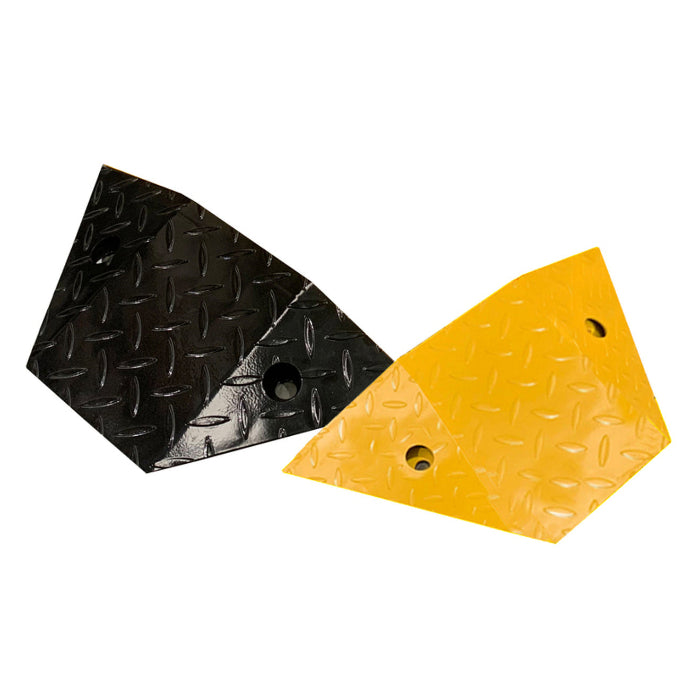 heavy duty steel speed hump 5mm gauge end