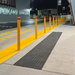 in ground bollard 90mm diameter x 1200mm high
