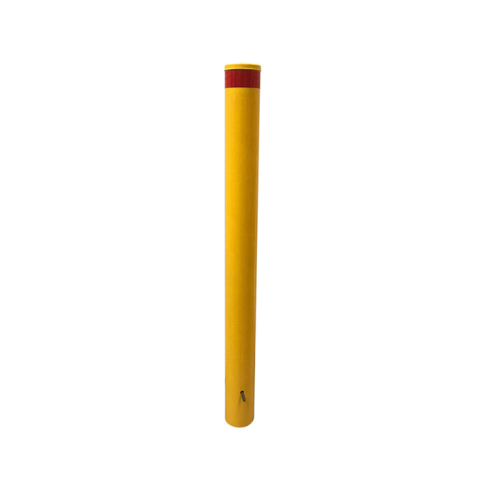 in ground gas meter bollard 114mm x 1300mm