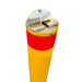 removable bollard 90mm x 1020mm surface mount slider type with t handle padlock lockable