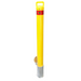 removable key lock bollard 90mm diameter with sleeve