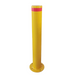 steel surface mount bollard 220mm x 1200mm