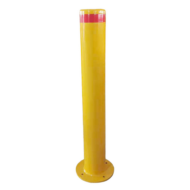 steel surface mount bollard 220mm x 1200mm