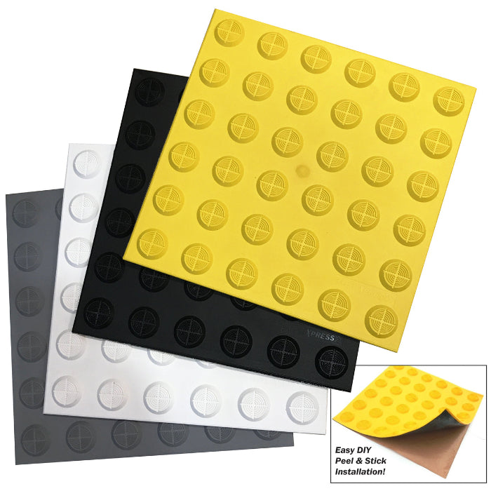 tactile indicator peel and stick tgsi hazard tile
