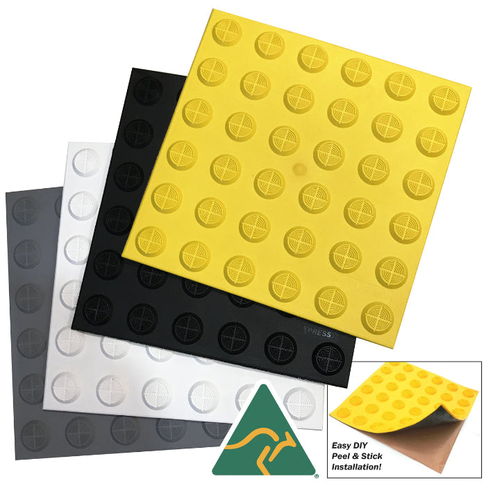 tactile indicator peel stick tgsi hazard tiles