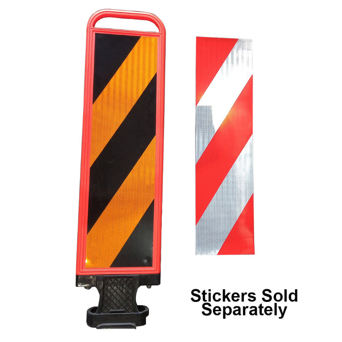 traffic lane separation kerb 900mm spring back paddle