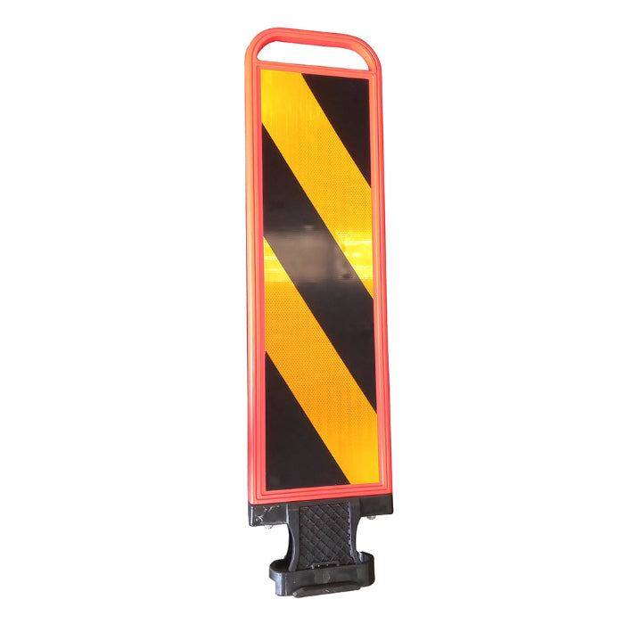traffic lane separation kerb 900mm spring back paddle