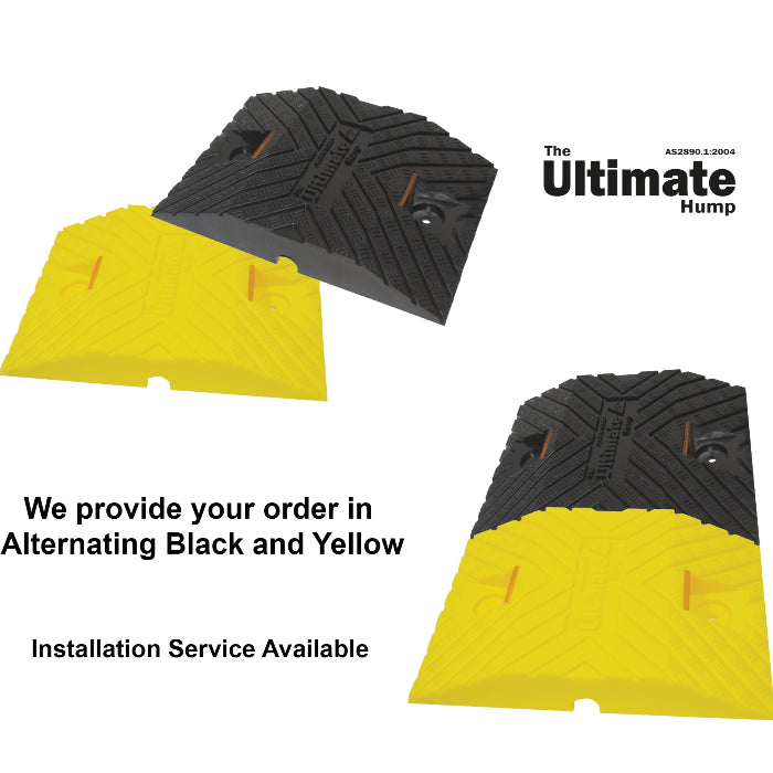 Auto Rack Hump Ultimate 100 Tonne Speed Hump Mid Sections | AU Made — Car Parks and Roads