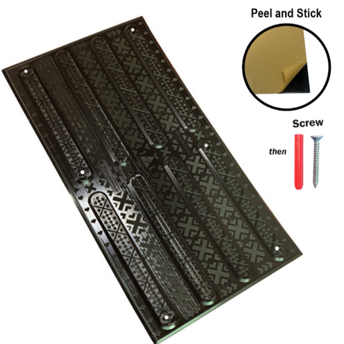 ultimate stick screw tactiles directional 300x600 vic approved
