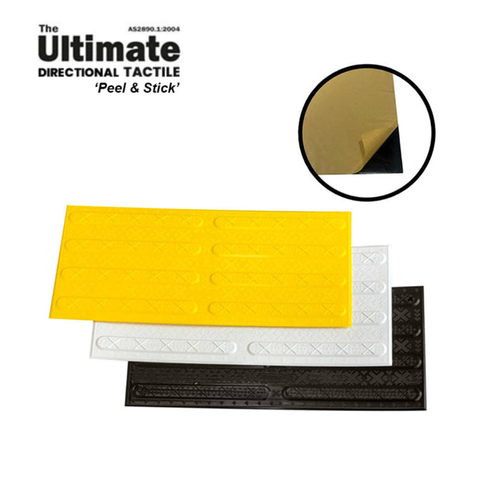 ultimate tactile peel stick directional 300x600 vic approved