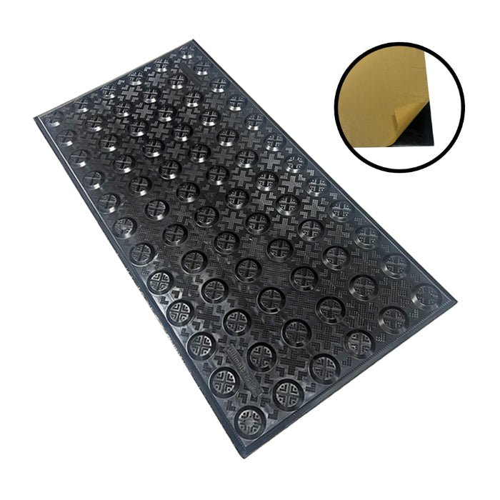 Black Ramp Tactiles Ultimate Hazard Tactile Tile 300x600mm | Peel & Stick | AU Made — Car ...
